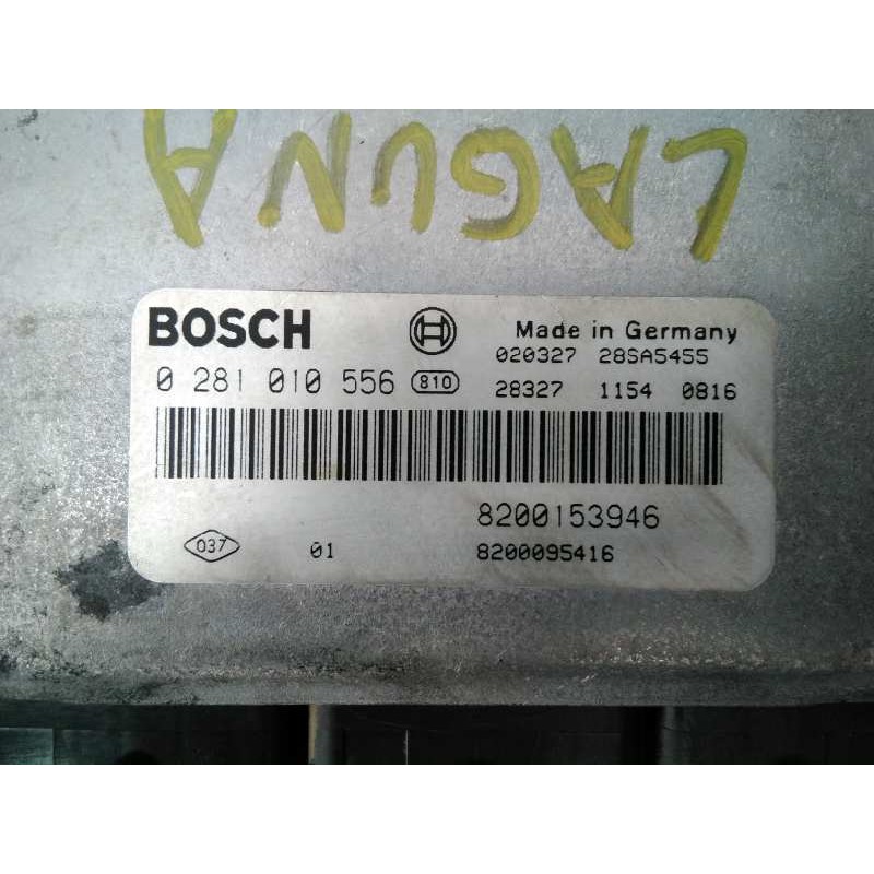 Recambio de centralita motor uce para renault laguna ii (bg0) dynamique referencia OEM IAM 8200153946 0281010556 E2-A1-27-3