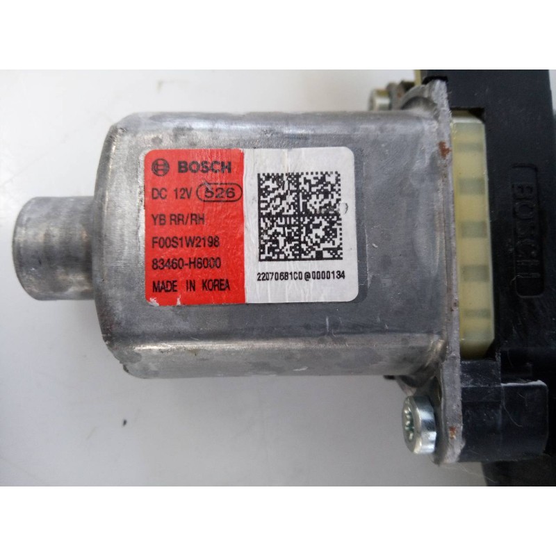 Recambio de elevalunas trasero derecho para kia stonic (ybcuv) drive referencia OEM IAM 83460H8000  E2-B5-50-2