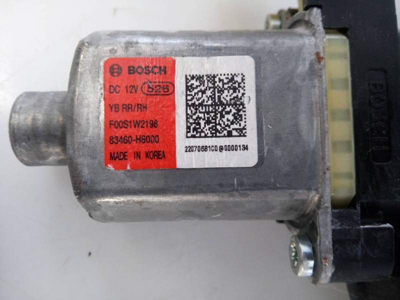 Recambio de elevalunas trasero derecho para kia stonic (ybcuv) drive referencia OEM IAM 83460H8000  E2-B5-50-2