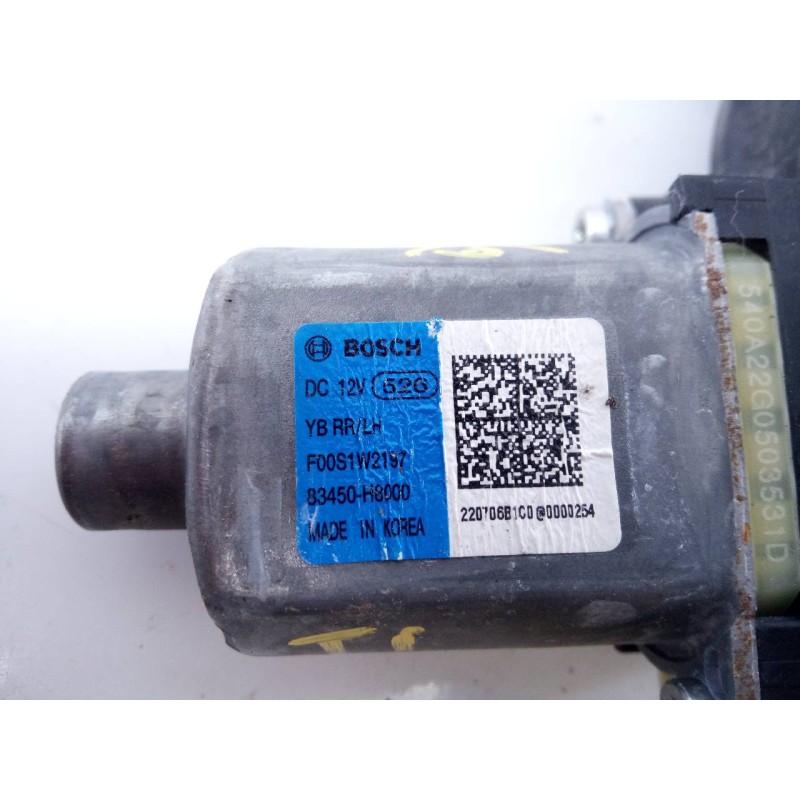 Recambio de elevalunas trasero izquierdo para kia stonic (ybcuv) drive referencia OEM IAM 83450H8000  E2-B5-45-1