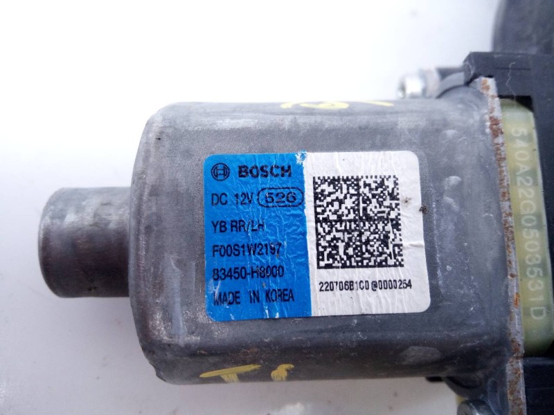 Recambio de elevalunas trasero izquierdo para kia stonic (ybcuv) drive referencia OEM IAM 83450H8000  E2-B5-45-1