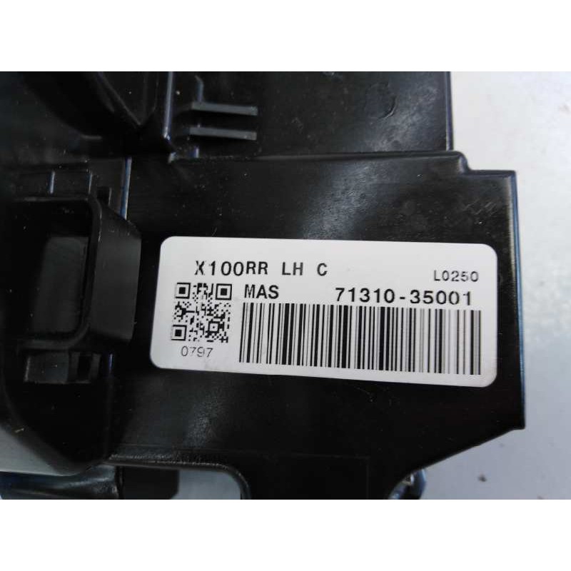 Recambio de cerradura puerta trasera izquierda para ssangyong tivoli premium 4x2 referencia OEM IAM 7131035001  E1-B3-8-2