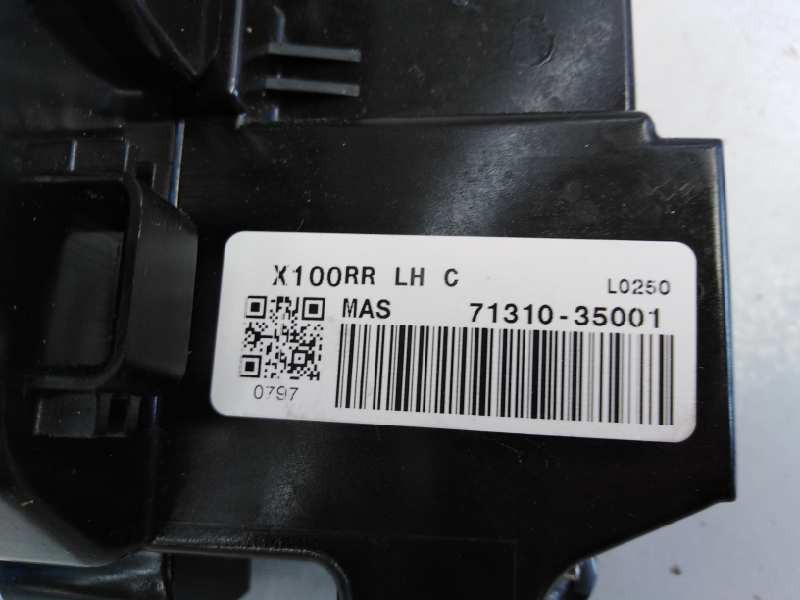 Recambio de cerradura puerta trasera izquierda para ssangyong tivoli premium 4x2 referencia OEM IAM 7131035001  E1-B3-8-2