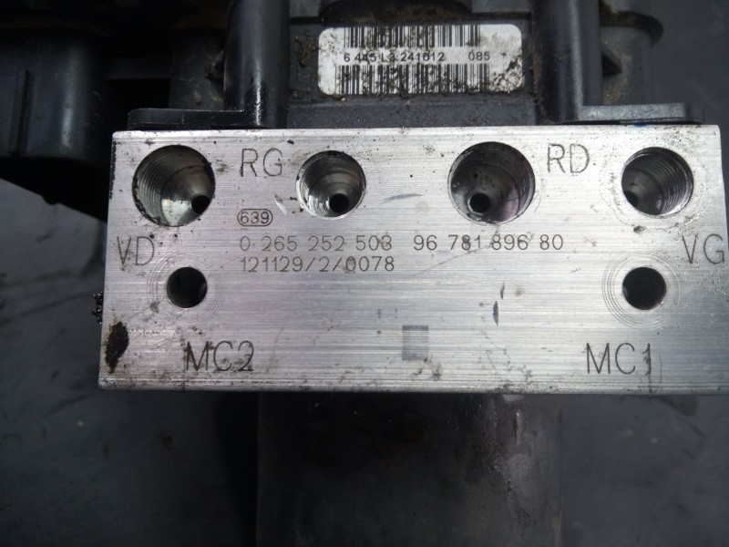 Recambio de abs para citroën ds5 desire hybrid4 referencia OEM IAM 9804790480 9678189680 P3-B8-22-1