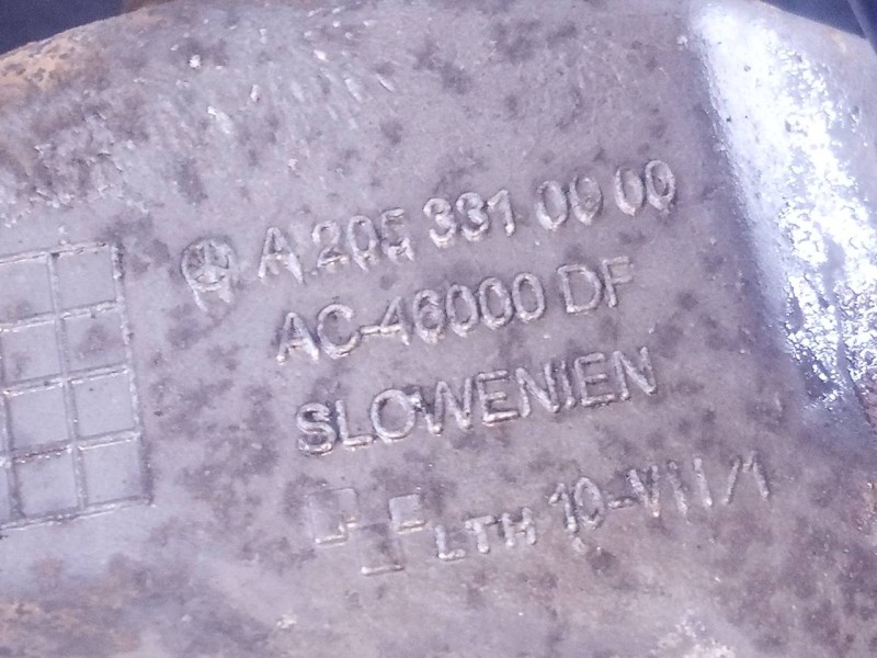 Recambio de diferencial delantero para mercedes-benz clase glc (w253) 220d 4matic referencia OEM IAM A2053310900  