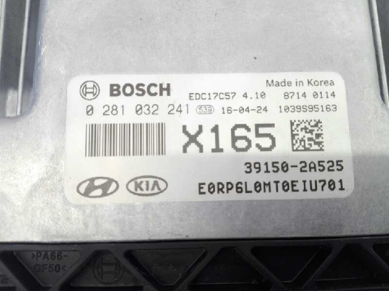 Recambio de centralita motor uce para kia carens ( ) drive referencia OEM IAM 391502A525 0281032241 E3-A3-25-1