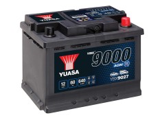 Recambio de bateria para universal bateria yuasa 60ah en 640a agm 242x175x190 referencia OEM IAM YBX9027 NUEVO ALMACENTIENDA