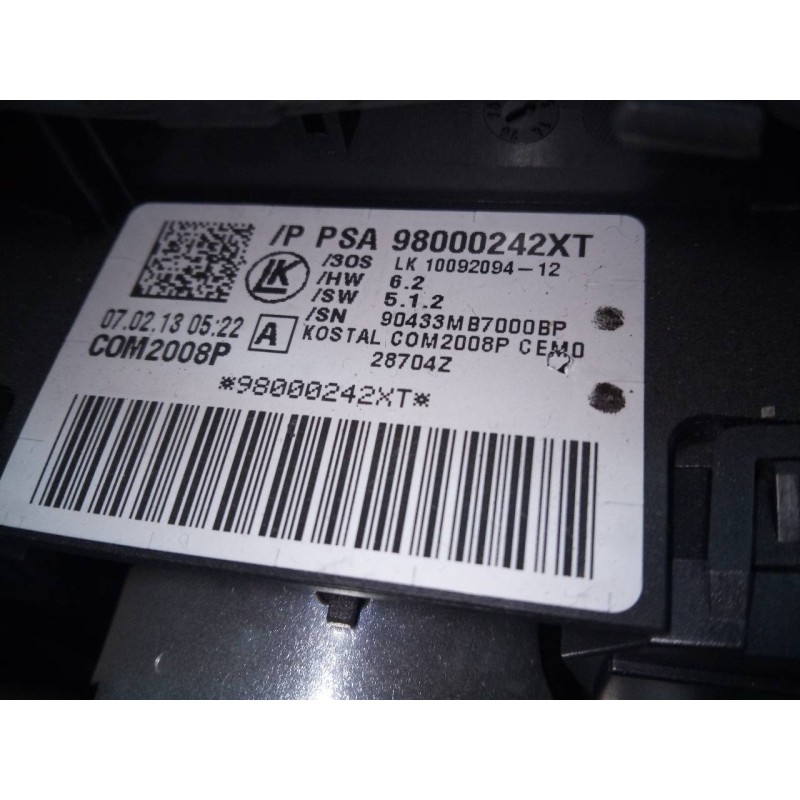 Recambio de anillo airbag para citroën ds5 desire hybrid4 referencia OEM IAM 98000242XT  