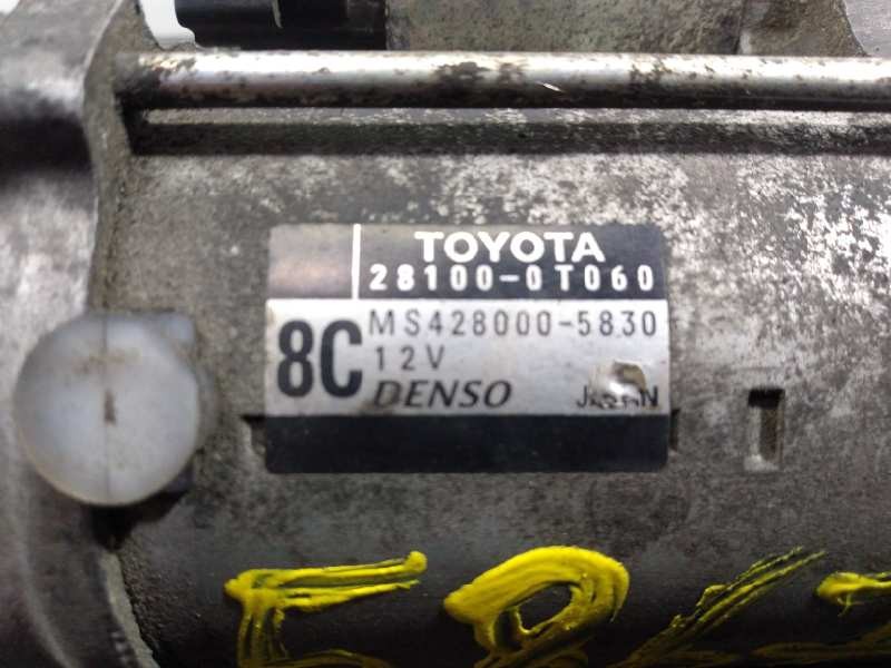 Recambio de motor arranque para toyota verso advance referencia OEM IAM 281000T060 MS4280005830 P3-A10-27-2