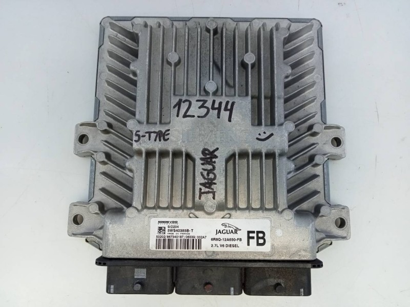 Recambio de centralita motor uce para jaguar s-type 2.7 v6 diesel classic referencia OEM IAM 6R8Q12A650FB 5WS40385BT E3-B3-54-2