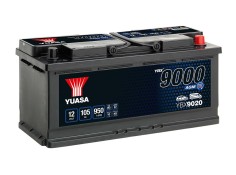 Recambio de bateria para universal bateria yuasa 105ah en 950a agm 393x175x190 referencia OEM IAM YBX9020 NUEVO ALMACENTIENDA