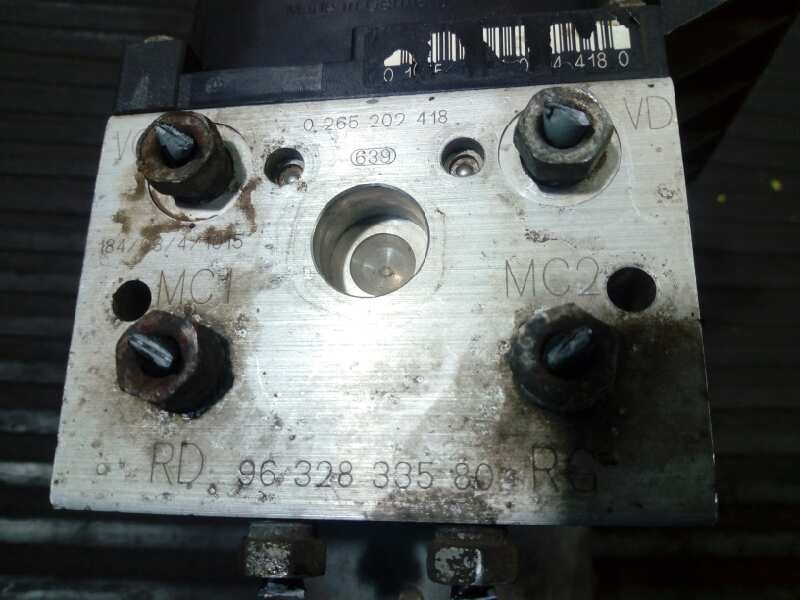 Recambio de abs para peugeot 607 (s1) pack referencia OEM IAM 9632833580R 0265202418 P3-A8-19-4