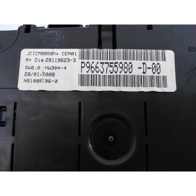 Recambio de cuadro instrumentos para citroën c4 grand picasso exclusive referencia OEM IAM 9673755980  E3-B2-26-3