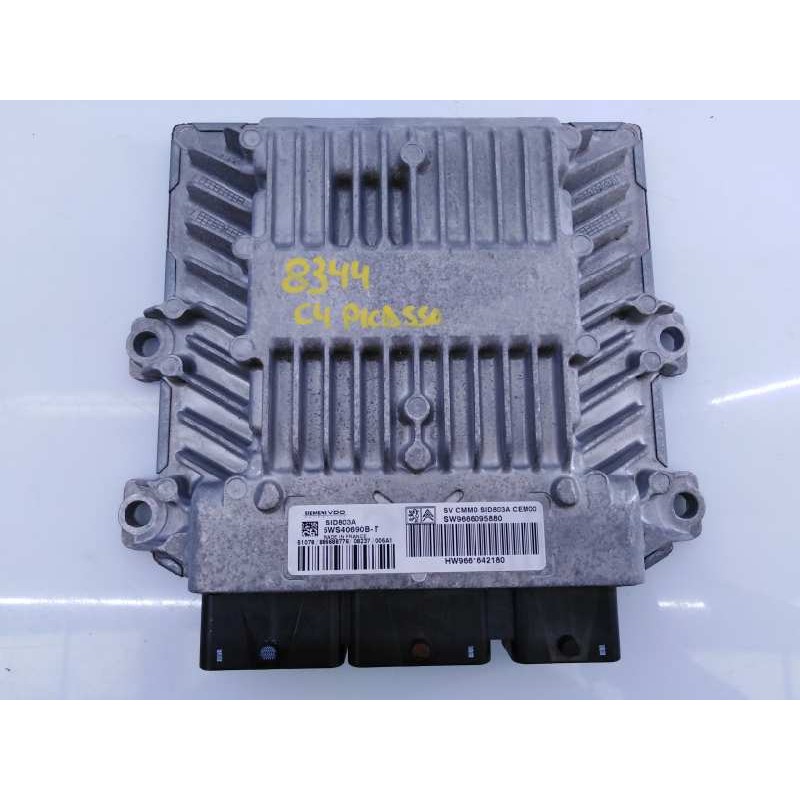 Recambio de centralita motor uce para citroën c4 picasso exclusive referencia OEM IAM 9666095880 9661642180 E3-B2-44-1