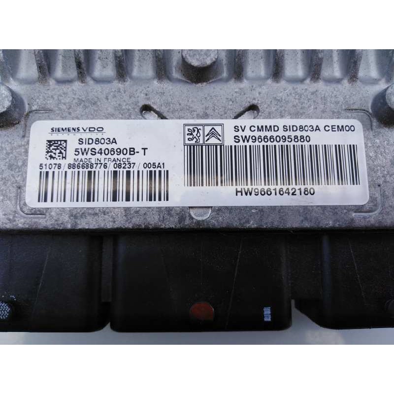 Recambio de centralita motor uce para citroën c4 picasso exclusive referencia OEM IAM 9666095880 9661642180 E3-B2-44-1