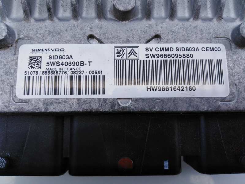Recambio de centralita motor uce para citroën c4 picasso exclusive referencia OEM IAM 9666095880 9661642180 E3-B2-44-1