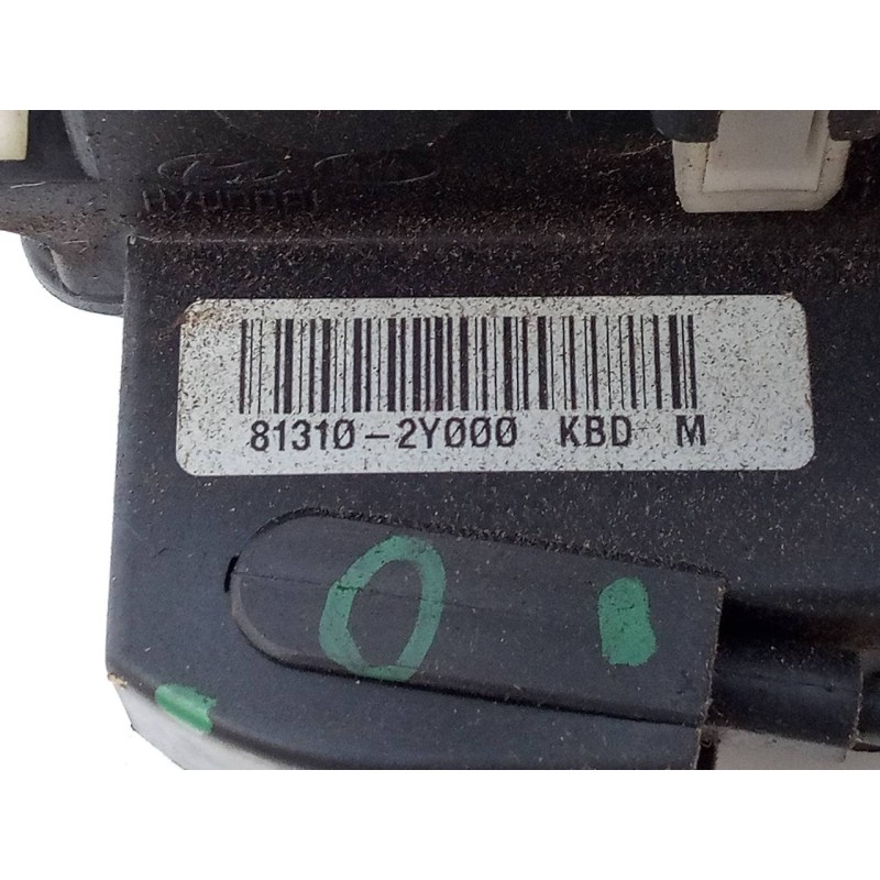 Recambio de cerradura puerta delantera izquierda para hyundai ix35 tecno 2wd referencia OEM IAM 813102Y000KBD  E2-B5-50-2