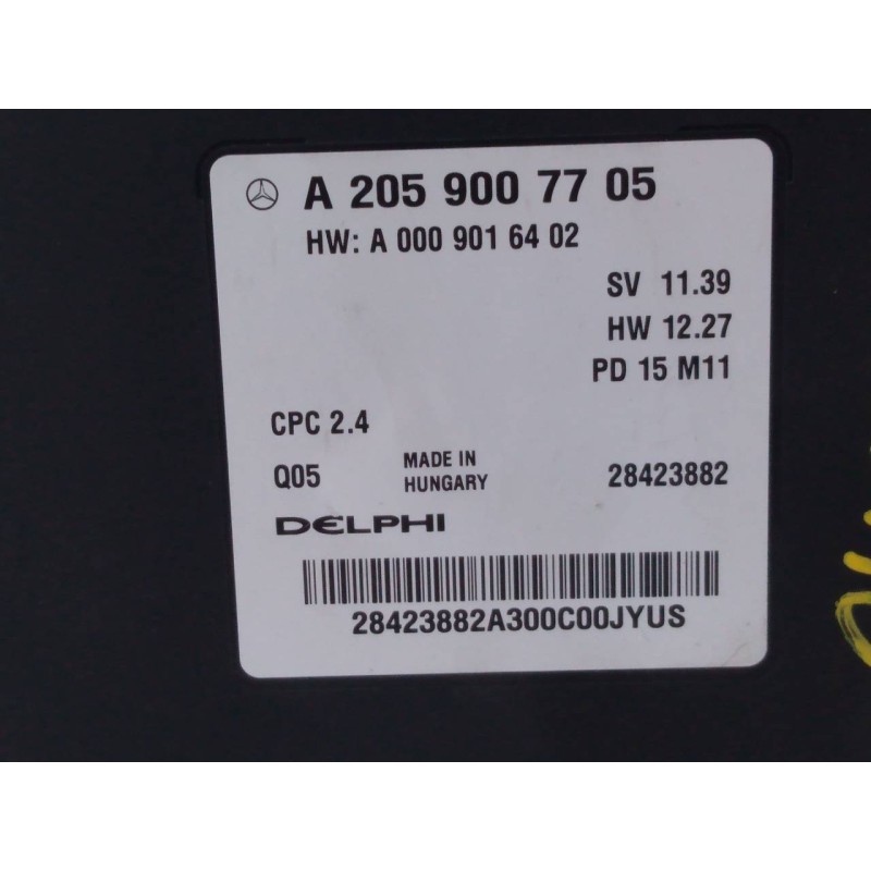 Recambio de centralita cambio automatico para mercedes-benz clase glc (w253) glc 250 d 4matic (253.909) referencia OEM IAM A2059