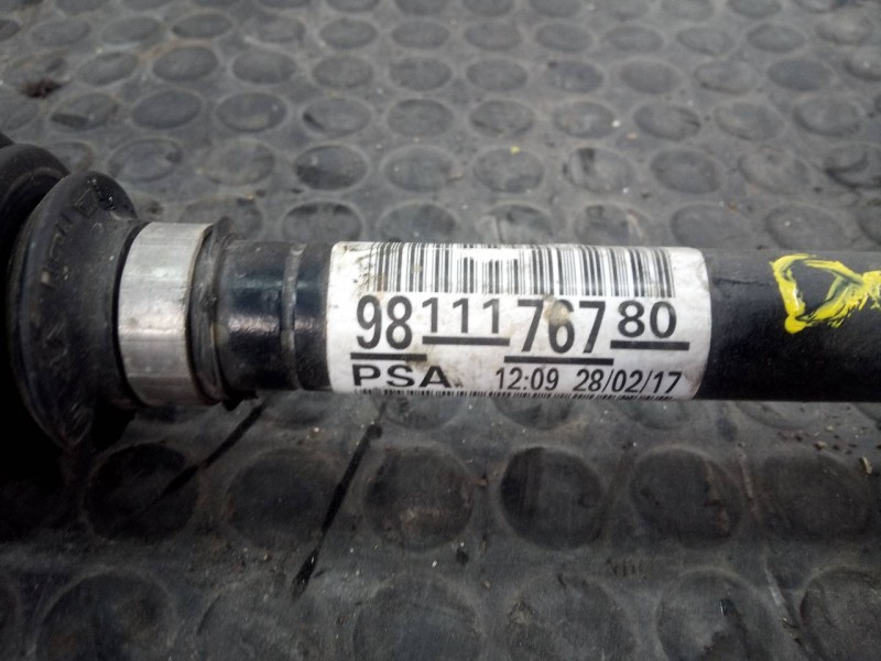 Recambio de transmision delantera derecha para peugeot 3008 gt line referencia OEM IAM 9811176780  P1-A6-11