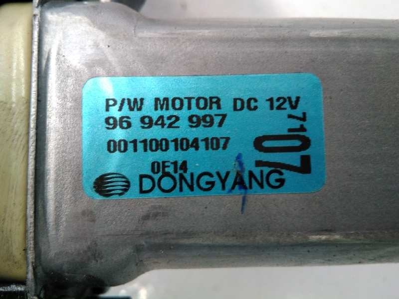 Recambio de elevalunas delantero izquierdo para chevrolet aveo lt referencia OEM IAM 96942997 001100104107 E2-B6-18-1