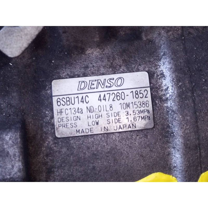 Recambio de compresor aire acondicionado para bmw serie 3 touring (e91) 330d referencia OEM IAM 4472601852 6452698786203 P3-A1-2