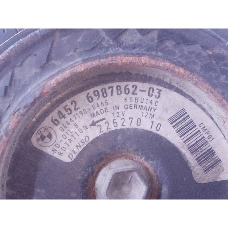 Recambio de compresor aire acondicionado para bmw serie 3 touring (e91) 330d referencia OEM IAM 4472601852 6452698786203 P3-A1-2