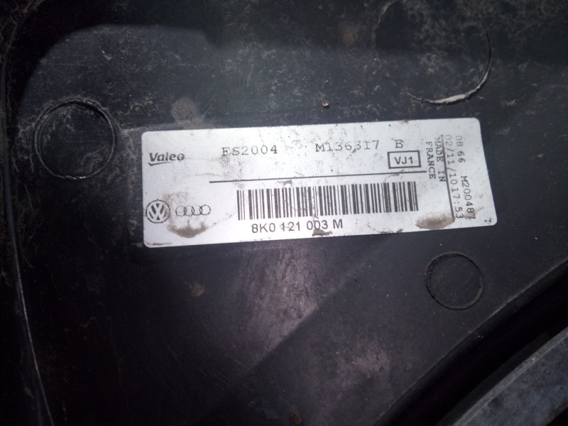 Recambio de electroventilador para audi a4 ber. (b8) advanced edition referencia OEM IAM 8K0121003M  P2-B8-11