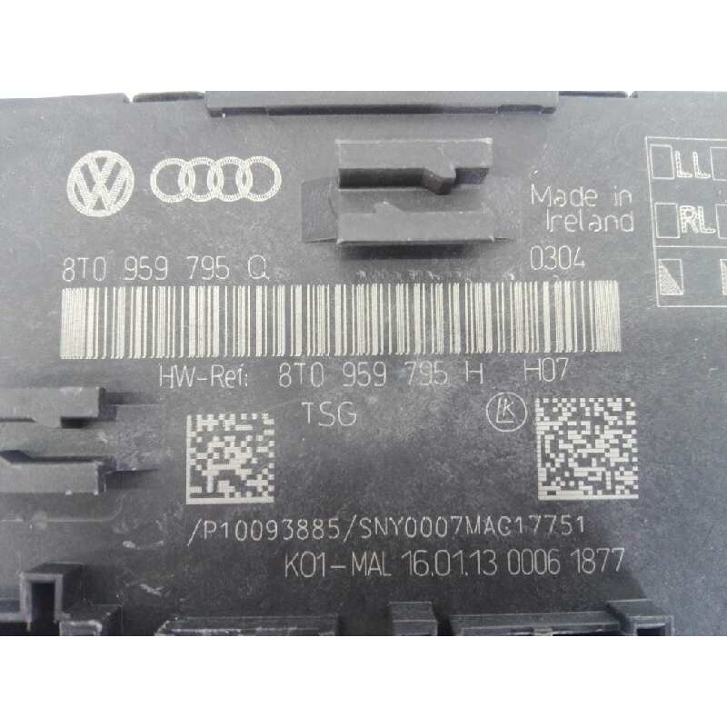Recambio de modulo electronico para audi a5 sportback (8t) 3.0 tdi (150kw) referencia OEM IAM 8T0959795Q 8T0959795H E2-A1-15-1