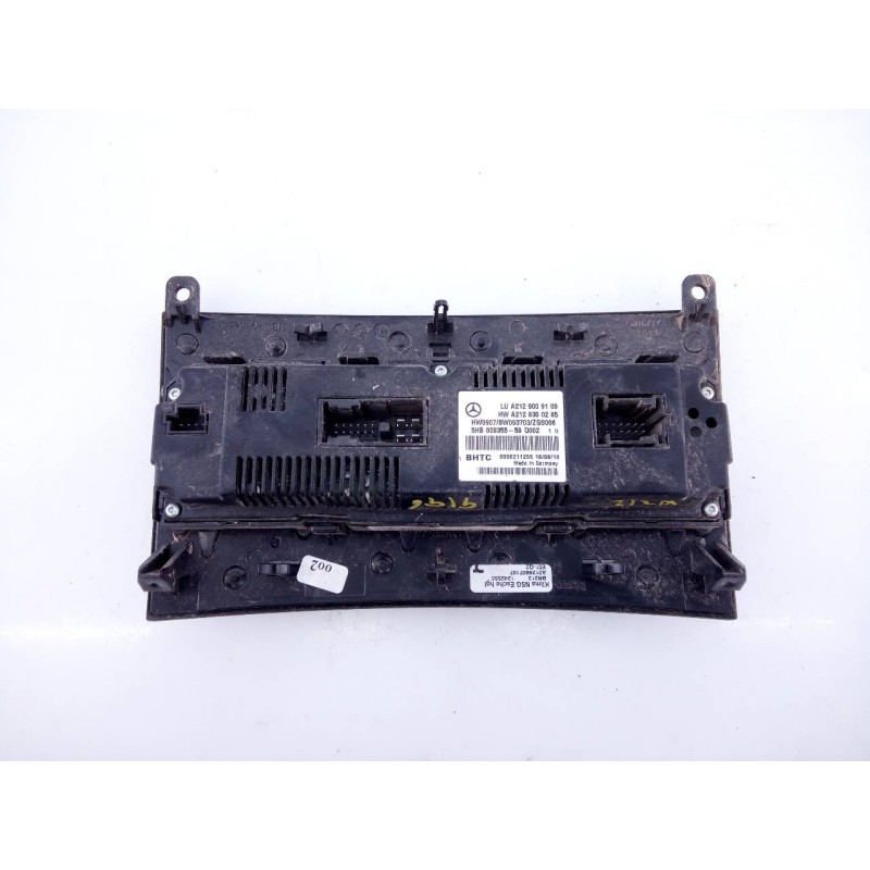 Recambio de mando climatizador para mercedes-benz clase e (w212) lim. 220 cdi blueefficiency (212.002) referencia OEM IAM A21290
