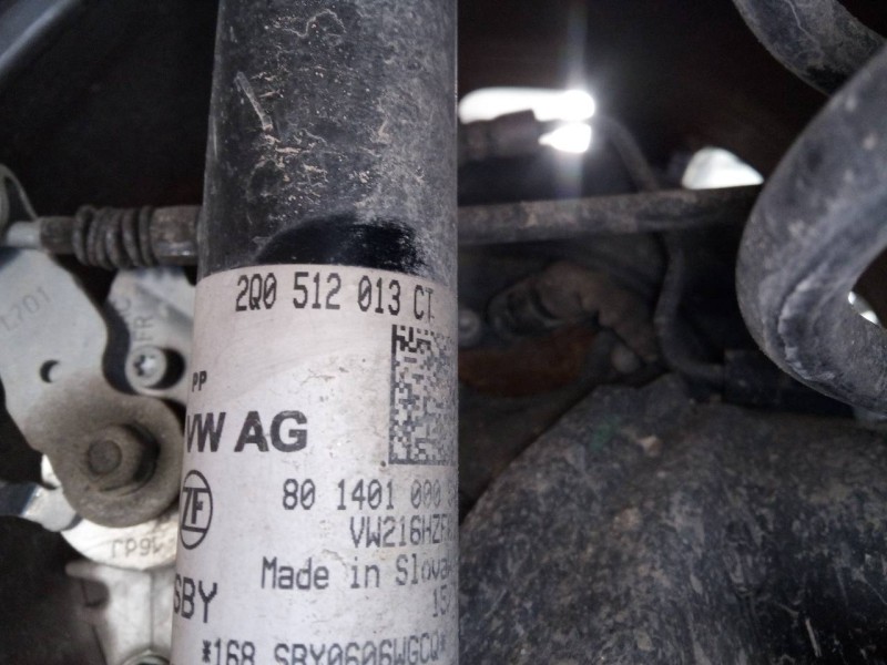 Recambio de amortiguador trasero izquierdo para volkswagen t-cross life referencia OEM IAM 2Q0512013CT  