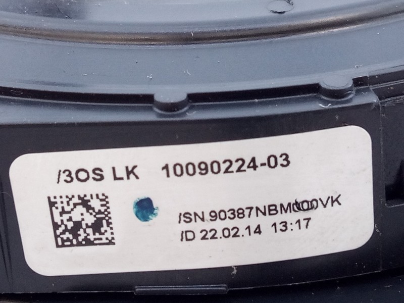 Recambio de anillo airbag para bmw x4 (f26) xdrive 30d referencia OEM IAM 1009022403 1009390502 E3-A2-22-2