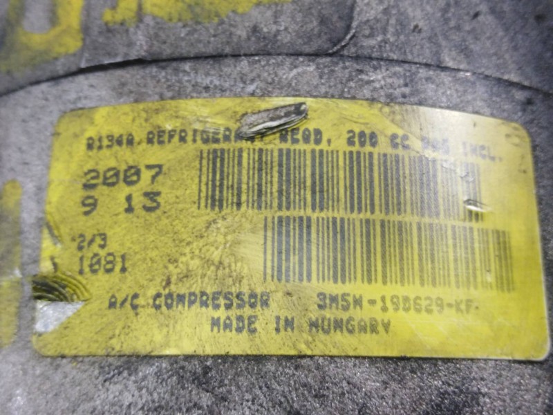Recambio de compresor aire acondicionado para ford c-max (cb3) 1.6 tdci cat referencia OEM IAM 3M5W19D629KF  P3-B3-13-3