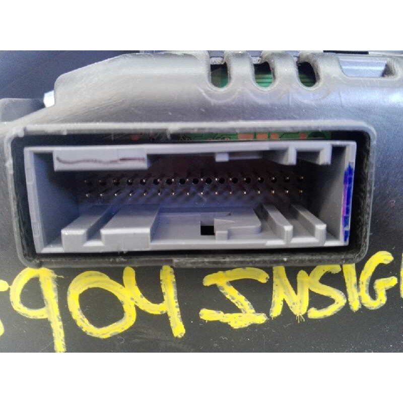 Recambio de cuadro instrumentos para opel insignia berlina excellence referencia OEM IAM 23438126 7110500000000X E3-A5-20-4