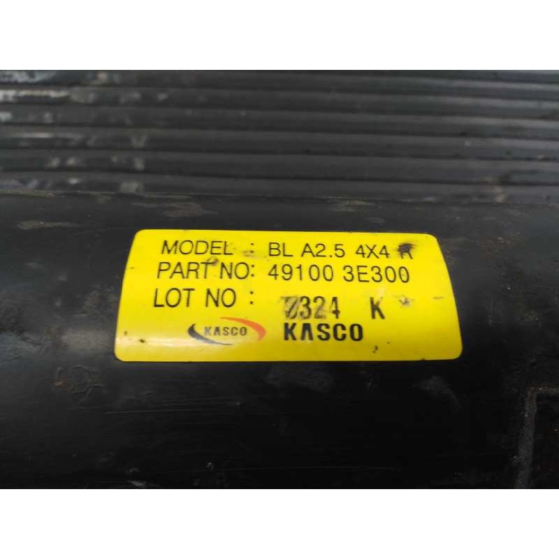 Recambio de transmision central para kia sorento referencia OEM IAM 491003E300  P1-A1-29