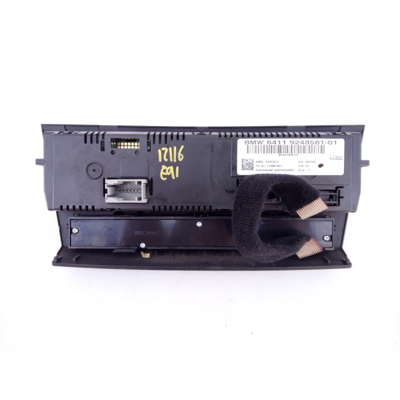 Recambio de mando climatizador para bmw serie 3 touring (e91) 330d referencia OEM IAM 6411924858101  E3-A2-31-2