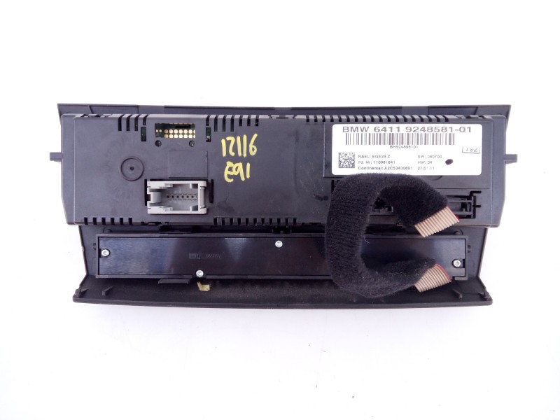 Recambio de mando climatizador para bmw serie 3 touring (e91) 330d referencia OEM IAM 6411924858101  E3-A2-31-2