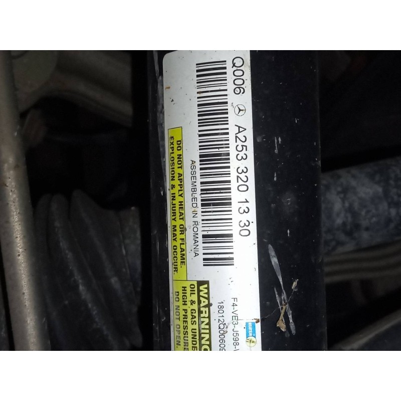 Recambio de amortiguador trasero izquierdo para mercedes-benz clase glc (w253) 220d 4matic referencia OEM IAM A2533201330  