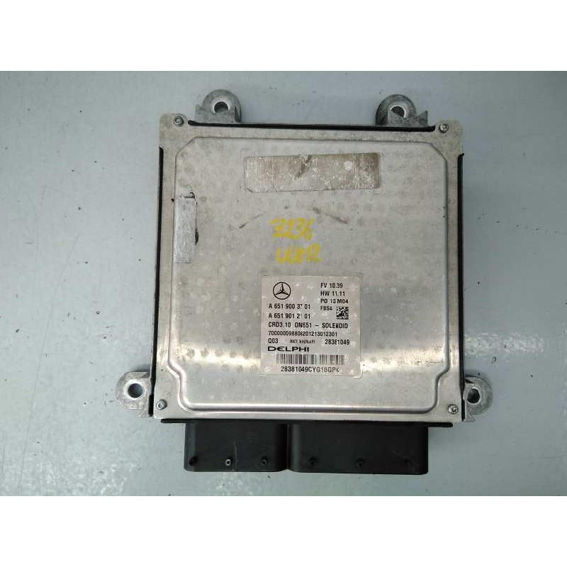 Recambio de centralita motor uce para mercedes-benz clase e (w212) familiar 220 cdi blueefficiency (212.202) referencia OEM IAM 