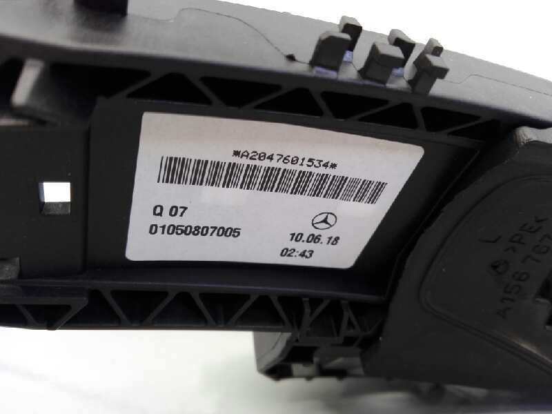 Recambio de cerradura puerta delantera izquierda para mercedes-benz clase gla (w156) gla 200 cdi (156.908) referencia OEM IAM A2