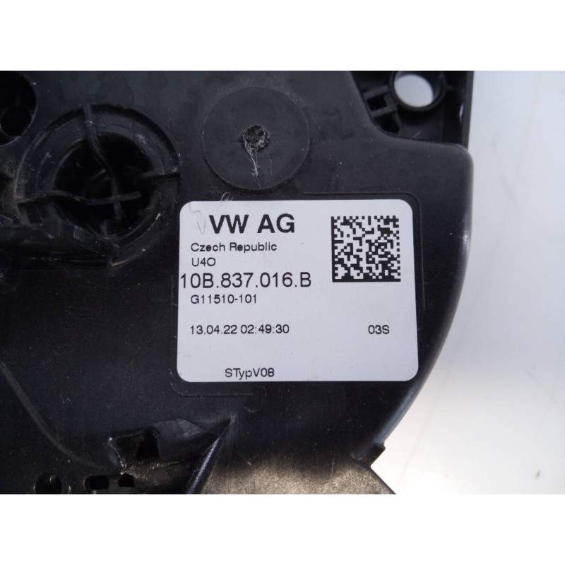 Recambio de cerradura puerta delantera derecha para volkswagen t-cross life referencia OEM IAM 10B837016B  E1-A5-35-2