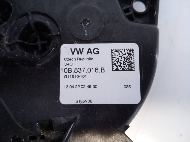 Recambio de cerradura puerta delantera derecha para volkswagen t-cross life referencia OEM IAM 10B837016B  E1-A5-35-2