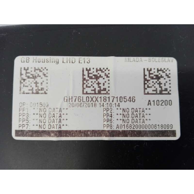 Recambio de guantera para mercedes-benz clase gla (w156) gla 200 cdi (156.908) referencia OEM IAM GH76L0XX181710546  E1-A2-23-1