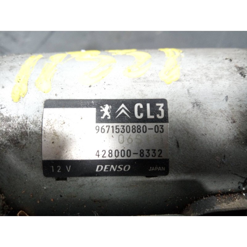 Recambio de motor arranque para citroën c3 collection referencia OEM IAM 9671530880 4280008332 P3-B7-3-1