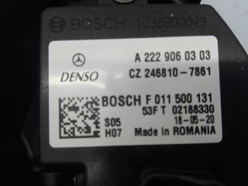 Recambio de ventilador calefaccion para mercedes-benz clase gla (w156) gla 200 cdi (156.908) referencia OEM IAM A2469061601 A222