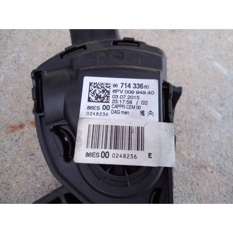 Recambio de pedal acelerador para citroën c3 collection referencia OEM IAM 9671433680 6PV00994940 