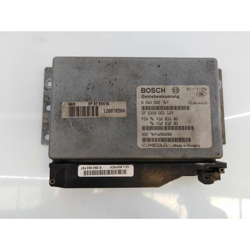 Recambio de centralita cambio automatico para citroën c5 berlina 2.2 hdi exclusive automático referencia OEM IAM 9641281180 9641