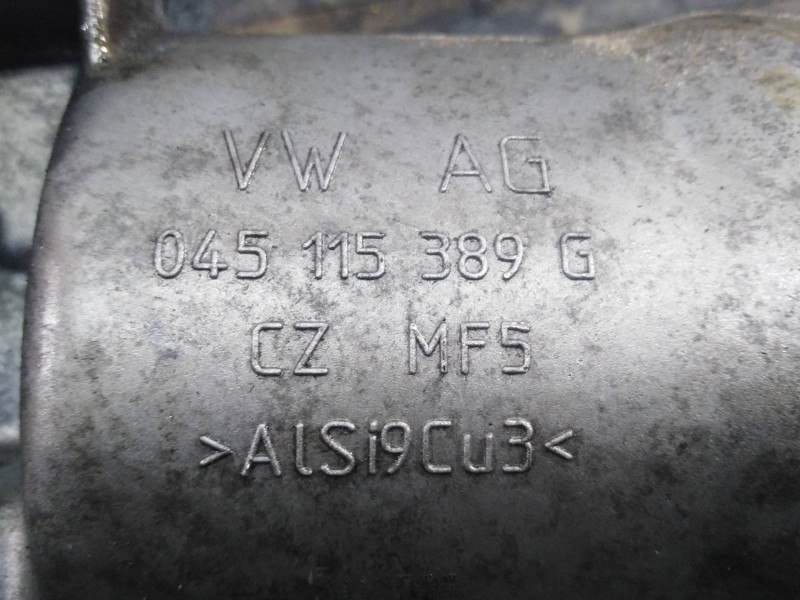 Recambio de soporte filtro aceite para volkswagen touran (1t1) referencia OEM IAM 045115389G  P1-A2-8