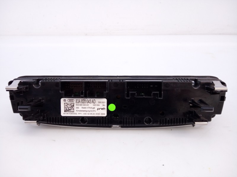 Recambio de mando climatizador para audi q3 sportback (f3n) 35 tfsi s line referencia OEM IAM 83A820043AD  E2-A1-14-7