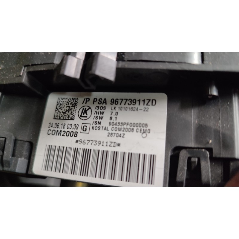 Recambio de anillo airbag para peugeot 5008 allure referencia OEM IAM 96773911ZD  