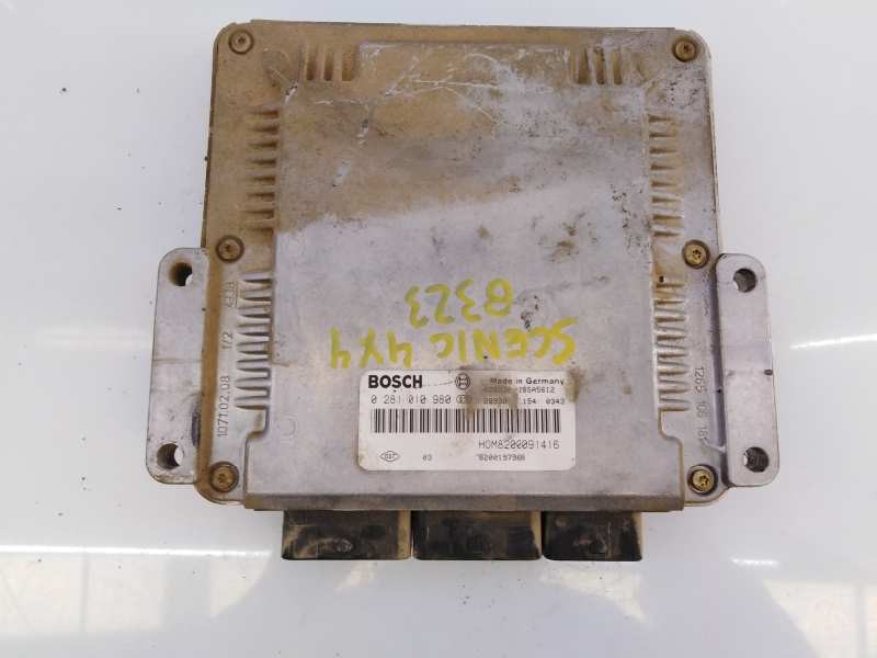 Recambio de centralita motor uce para renault scenic rx4 (ja0) 1.9 dci referencia OEM IAM 0281010980 8200091416 E2-A1-27-1